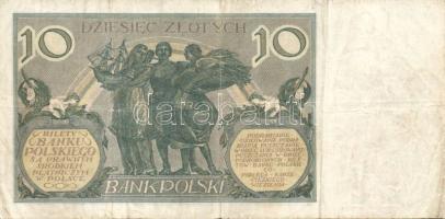 Lengyelország 1929. 10Zl + 50Zl T:III