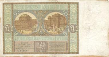 Lengyelország 1929. 10Zl + 50Zl T:III