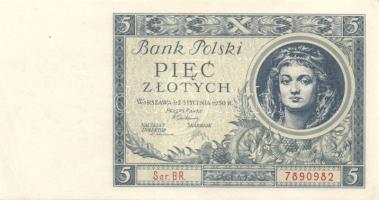 Lengyelország 1930. 5Zl T:I