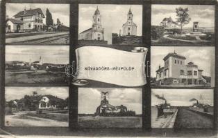 Révfülöp Kővágóörs vasútállomással (EK)