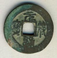 Kína Császárság / Che-Tsung (Yuan-Fu) 1098-1100. 1 Cash "Yuan-Fu / Tung-Pao" (24.5mm/3.48g) T:2