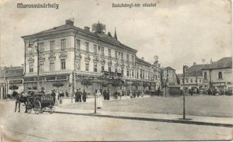 Marosvásárhely Széchenyi square, bank (fa)