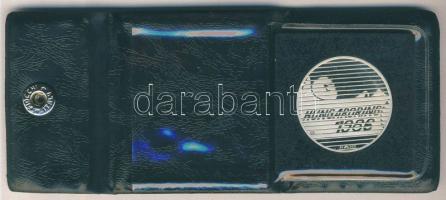 1986. "Hungaroring" Ag emlékérem 12g ÁPV tokban T:PP