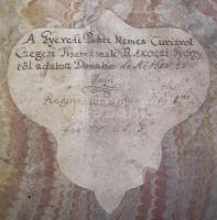 1658 II. Rákóczi György fejedelem Csegezi Tamás későbbi aranyosszéki főkapitány és felesége Toroczka...