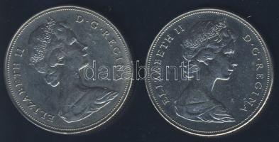 Kanada 1970. 1$ "Manitoba" + 1971. 1$ "Brit-Kolumbia" T:2