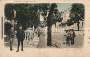 Nagyvárad military barracks, collage (EK)