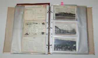 Több mint 200 db főleg régi Budapest képeslap