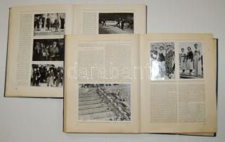 1936-os Olimpiáról 2 kötetes német könyv kb 400 fényképpel