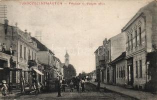 Turócszentmárton main street, building construction
