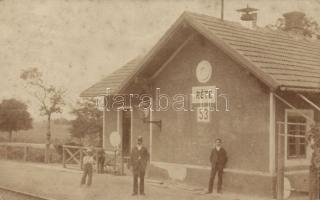 Réte railway station photo (fl)