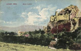 Lednic castle ruins