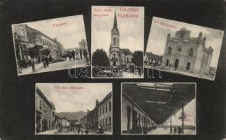 Ruttka with railway station and synagogue