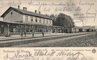 Turócszentmárton railway station