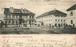 Turócszenmárton county and town hall