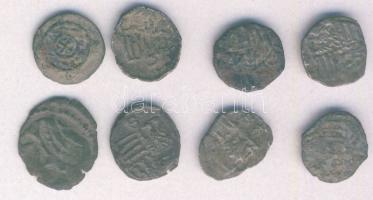 Vegyes Béla-Zsigmond dénár, parvus és quarting tétel jobb darabokkal, összesen 8db T:2,3