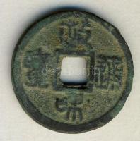 Kína Császárság / Hui-Tsung (Cheng-Ho) 1111-1117. 1 Cash "Cheng-Ho / Tung-Pao" (24.5mm/4.15g) T:3+