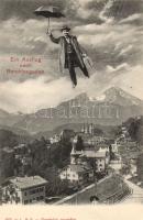 Berchtesgaden flying gentleman