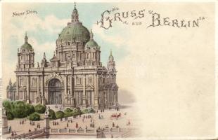 1899 Berlin cathedral litho