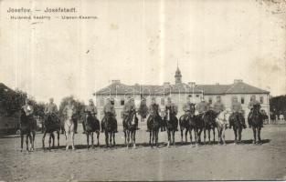 Praha Josefov military barracks cavalrymen