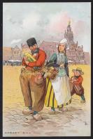 8 db jó minőségű, postatiszta motívumlap, közte lithok is / 8 unused topic cards