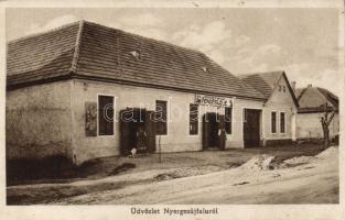 Nyergesújfalu Ernst István vendéglője (levágott / cut)