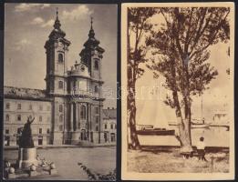 1950 26 db használatlan magyar városképes lap