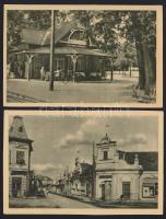 1950 26 db használatlan magyar városképes lap