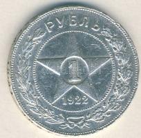 Oroszország/Szocialista Szövetségi Szovjet Köztársaság 1922PL 1R Ag T:2/2- ph.