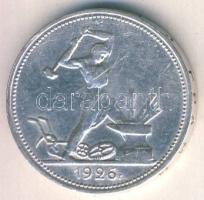 Szovjetunió 1926. 50k Ag T:2/2- kis ph.