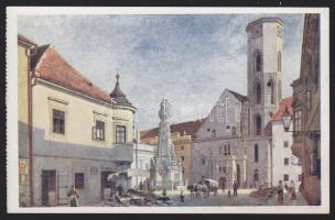 Budapest I. Koronázó főtemplom s: Schikedanz