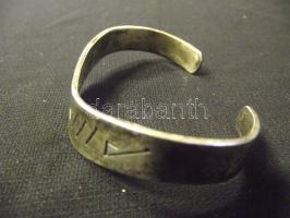 Mexikói kézzel készített fárfi ezüst (Ag) karreif 36gr