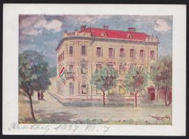 Keszthely Rákos István internátus és üdülőház s: Wágner Géza