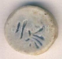 Sziám Királyság 18.sz. porcelán zseton T:2