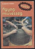 1988 Hobbi sorozat - Kardos Mária: Agyagművesség, fekete-fehér és színes illusztrációkkal
