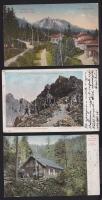 3 db háború előtti Magas-Tátra képeslap / 3 Tatra postcards