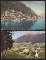 Hallstatt és Niederdorf - 2 db háború előtti városképes lap