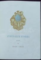 1958 Athenaeum Nyomda jubileumi album 1948-1958. egészvászon kötésben 26p