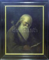 XX. sz. eleje: Olvasó, olaj-vászon, jelzés nélkül, keretben 80x100 cm