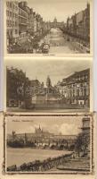 1930 Prága leporello füzet 18 képpel