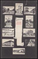 Kisbér zsinagógával, hengermalommal és vasútállomással (b)