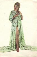 cca 1950 4 db amerikai pin-up girl kép / 3 pin up girls photo 14x20 cm