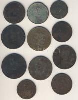 Kína 1913-1932. 11db klf Cash T:3,3-