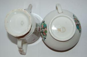 Zsolnai kiöntő (kis hibás) + régi angol kiöntő John Maddock