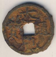 Kína Császárság / Hui-Tsung (Ta-Kuan) 1107-1110. 1 Cash &quot;Ta-Kuan / Yuan-Pao&quot; (32mm/10g) T:2- Vas/Iron! (rozsdás/rusty)