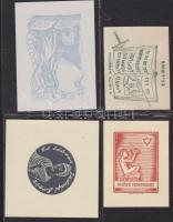 10 db klf külföldi ex libris