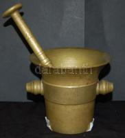 Rézmozsár 13 cm + törővel / Mortar