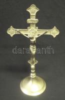 Talpas réz feszület 29cm magas