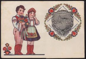 Lillafüred Vadász-szállás hotel, fém relieffel