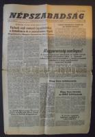 1956 A Népszabadság november 2.-i száma a forradalom híreivel