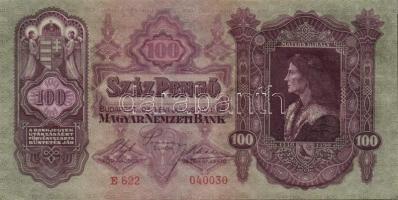 1930. 100P (5x) egymásutáni sorszámmal T:I